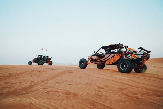 Dune Buggy Experience and Dinner at Mleiha Archaeological Center - Getting started with private pickup and refreshments