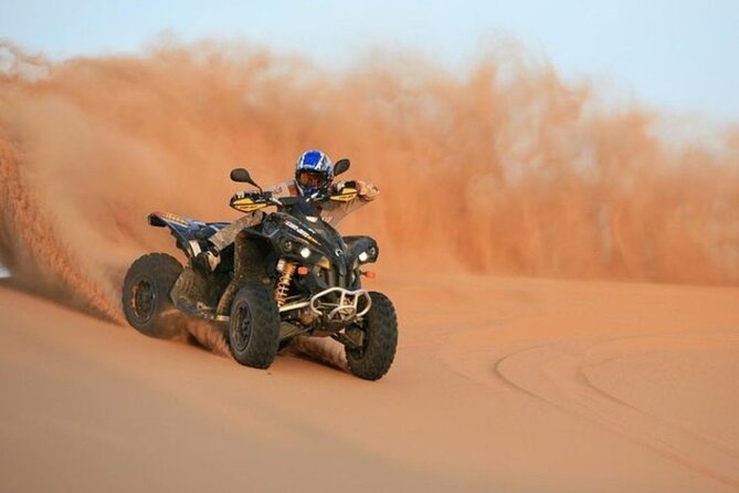 DuneBashing, CamelRide & ATV Bike Desert Safari Experince in Doha - The main event: one hour of dune bashing