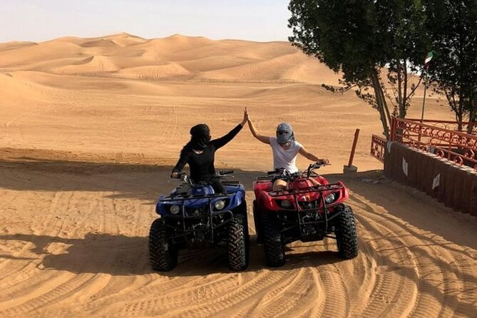 DuneBashing, CamelRide & ATV Bike Desert Safari Experince in Doha - Camel time at Sealine Beach