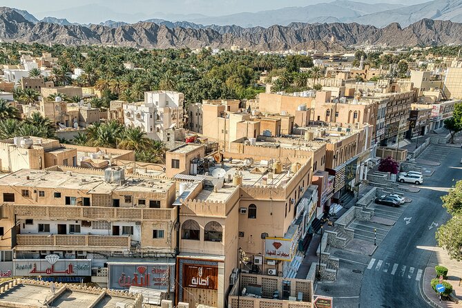 Enjoy the beauty of Fanja, Samail، Izki & Nizwa on a special trip - Fanja, where the Hajar Mountains frame the old village