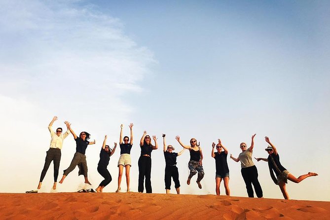 Evening Desert Safari Abu Dhabi - Sand boarding and camp activities