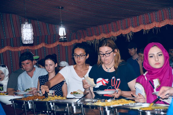 Evening Desert Safari Abu Dhabi with Hot BBQ Dinner - Arabic coffee, dates, and a hot BBQ under the stars