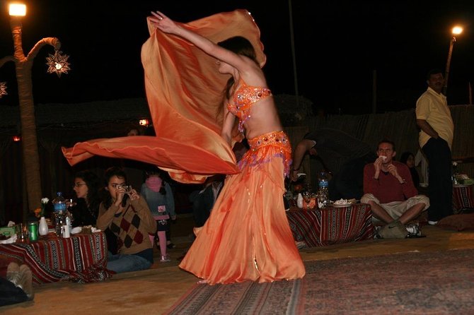 Evening Desert Safari & BBQ With Live Shows,Camel Ride,Falcon pic - BBQ dinner, soft drinks, and three evening shows