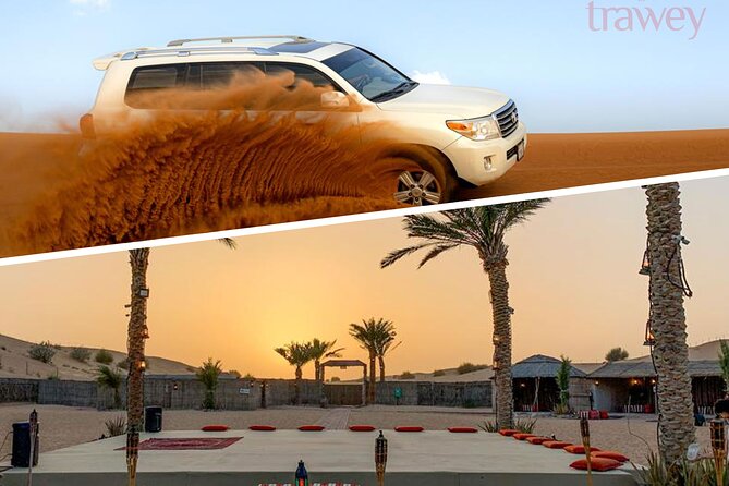 Evening Desert Safari in Dubai, Sandboard & BBQ Dinner - Sandboarding with room for another run