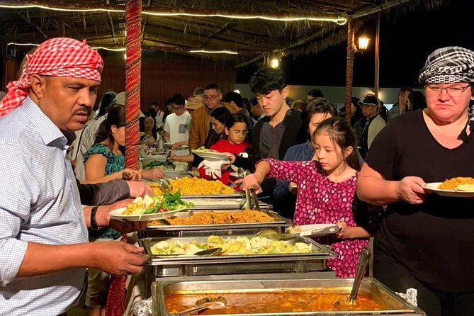 Evening Desert Safari Tour With Dinner & Entertainment - Fire, Tanura, and belly dance after dark