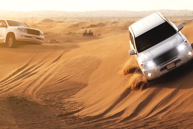Evening Desert Safari Tour With Dinner & Entertainment - Leaving Dubai for the red dunes of Lahbab