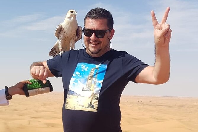 Evening Desert Safari Tours - The Bedouin-style camp after sunset