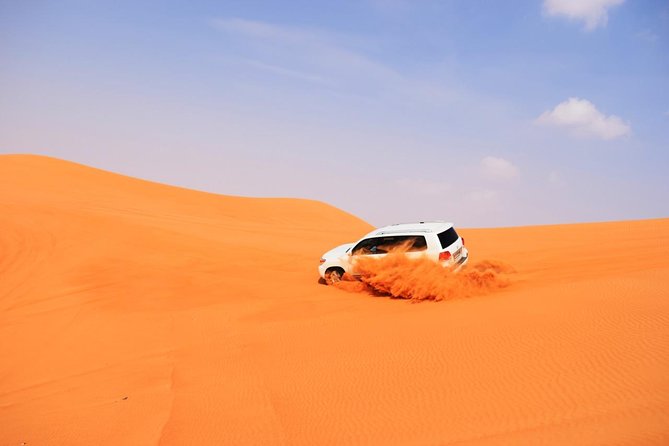 Evening Desert Safari with BBQ Dinner - Camel riding and camp activities at Al Aweer