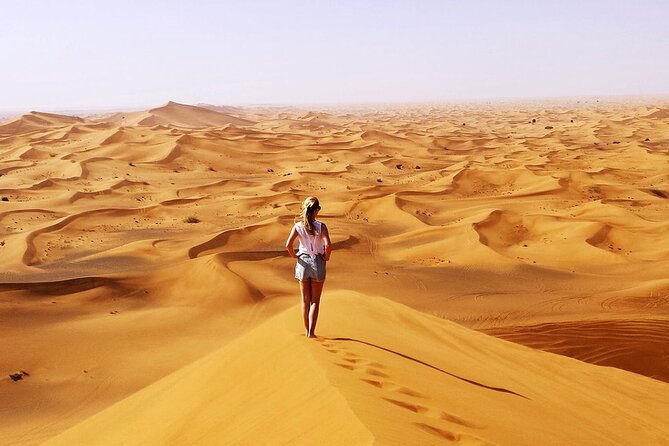 Evening Desert Safari with BBQ Dinner - BBQ dinner, vegetarian choices, and the evening shows
