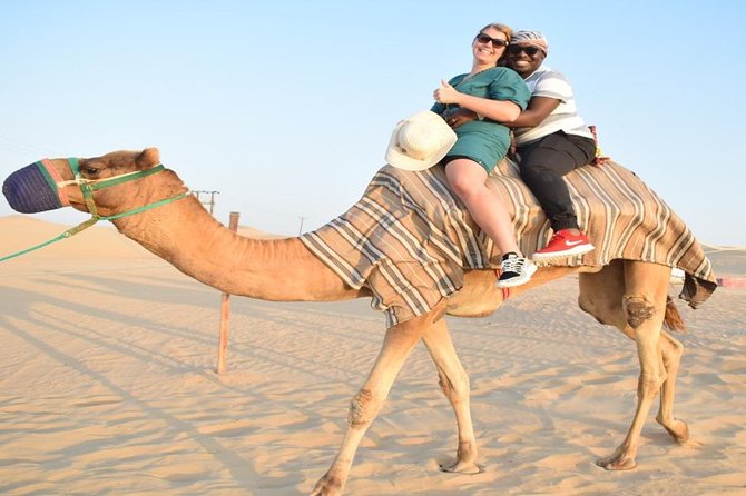 Evening Desert Safari with, Dune Bashing, Camel Ride, sand board - A fast afternoon in Dubai’s desert