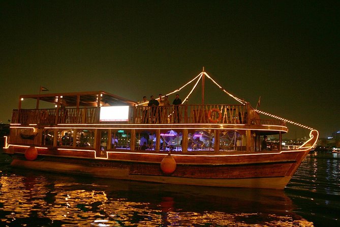 Evening Dhow Dinner Cruise in Dubai - Setting out from central Dubai