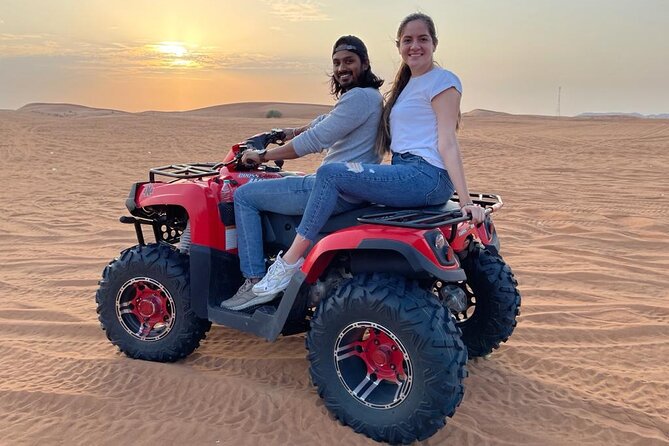 Evening Red Dunes Safari with Quad Biking, BBQ Dinner & LiveShows - The Al Awir camp and its evening program