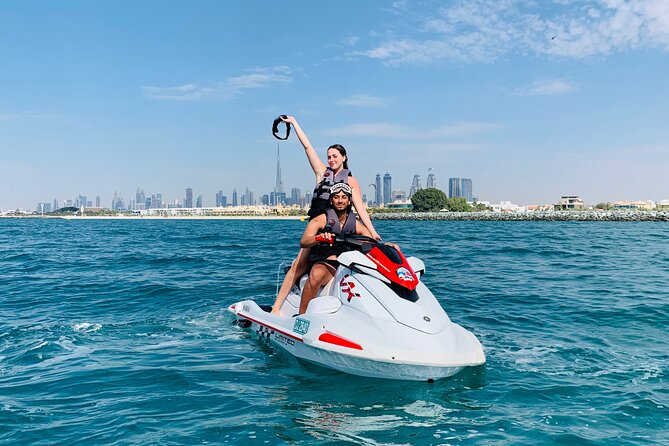 Exclusive 1HR Jet Ski Tour- Burj al Arab & Atlantis - Who will enjoy this ride most?