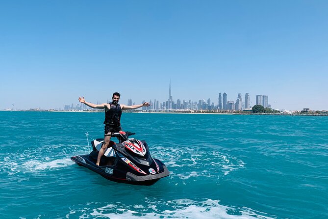 Exclusive 2HR Jet Ski TOUR-JBR & BLUEWATERS-ATLANTIS-BURJ AL ARAB - Photo stop two: Bluewaters and the open coast
