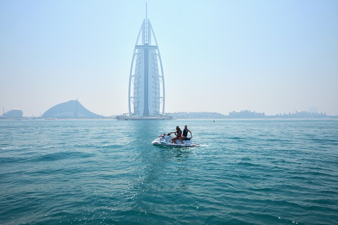 Exclusive 2HR Jet Ski TOUR-JBR & BLUEWATERS-ATLANTIS-BURJ AL ARAB - Photo stop five: time to ride, not only pose