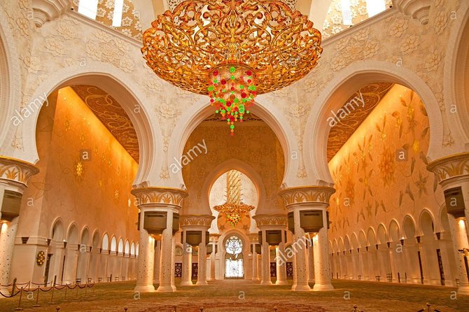Exclusive Full-Day Abu Dhabi City Tour with Sheikh Zayed Mosque - Qasr Al Watan and Etihad Towers from the road