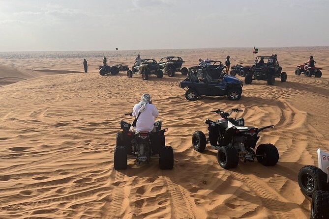 Extreme Quad Driving Adventure Tour - The camel ride gives the morning a traditional touch