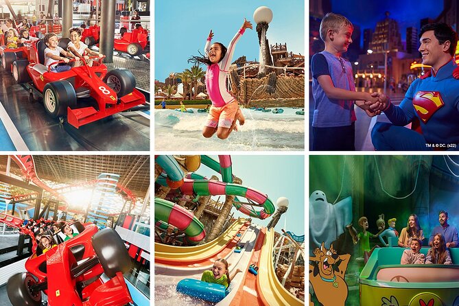 Ferrari World Abu Dhabi Admission Tickets (optional) - The Indoor Park Advantage