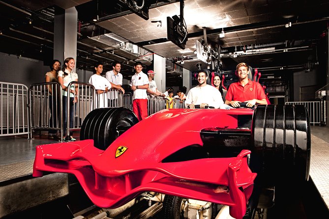 Ferrari World Entrance ticket - Driving activities for children and adults