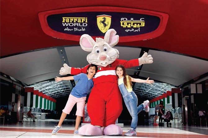 Ferrari World Entry Tickets from Dubai with Transfers from hotel - Formula Rossa and the high-speed rides