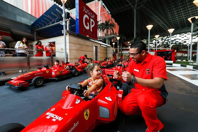 Ferrari World Entry Tickets from Dubai with Transfers from hotel - Entering Ferrari World and getting your bearings