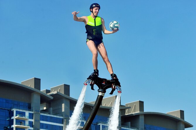 Flyboard Activity in Dubai - Safety gear and participation