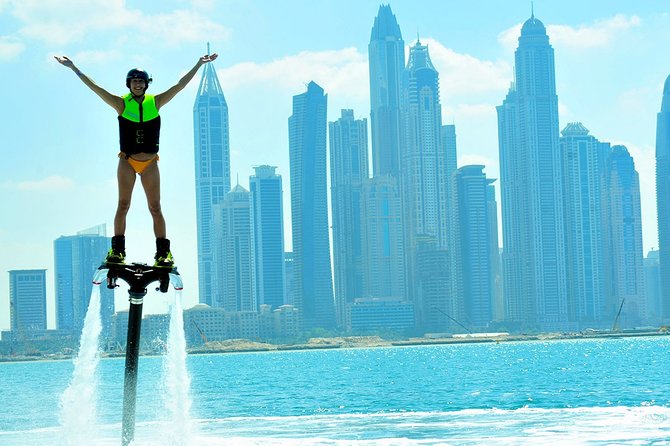 Flyboard Activity in Dubai - Rising two feet above the water