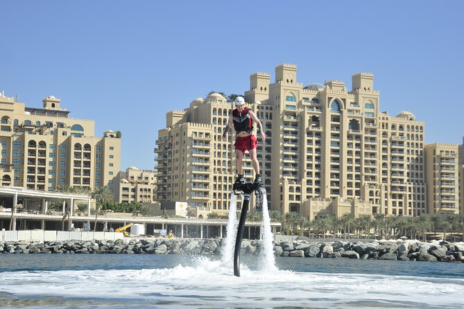 Flyboard in Dubai - What the $95 price includes