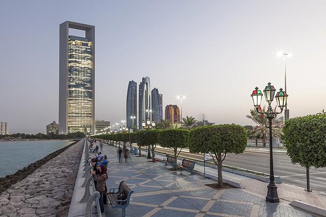 From Abu Dhabi: Grand Mosque, Qasr Al Watan Palace & Etihad Tower - Etihad Towers: Abu Dhabi from above