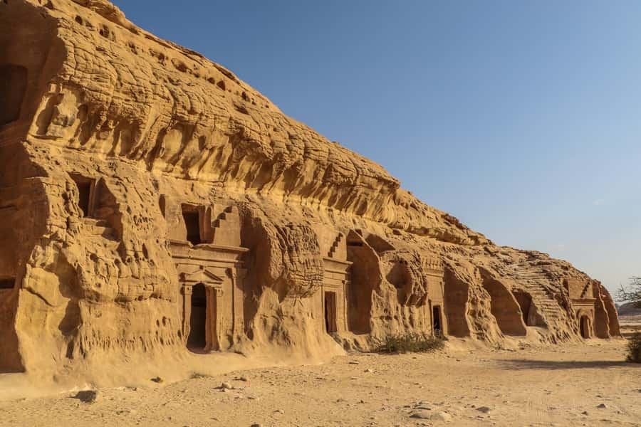 From AlUla: Hegra Tour - The Handcraft Pavilion