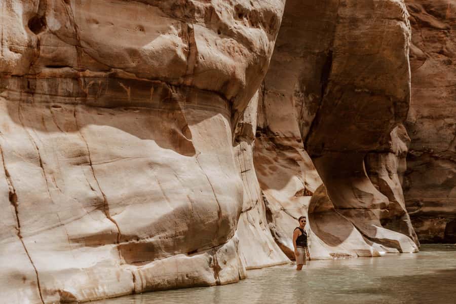 From Amman: Dead Sea and Wadi Mujib Trail Full-Day Tour - The Dead Sea: float, mud, and a resort break