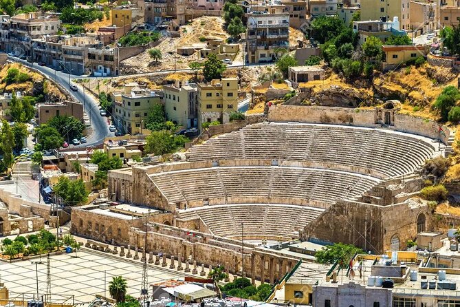 From Amman: Full-Day tour Amman city tour and desert castles - Quseir Amra brings art into the desert