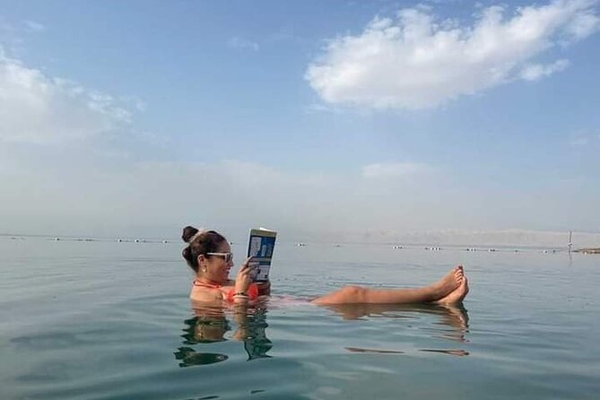 From Amman : Madaba, Mount Nebo and Dead Sea Full day tour - The Dead Sea and the three-hour finish