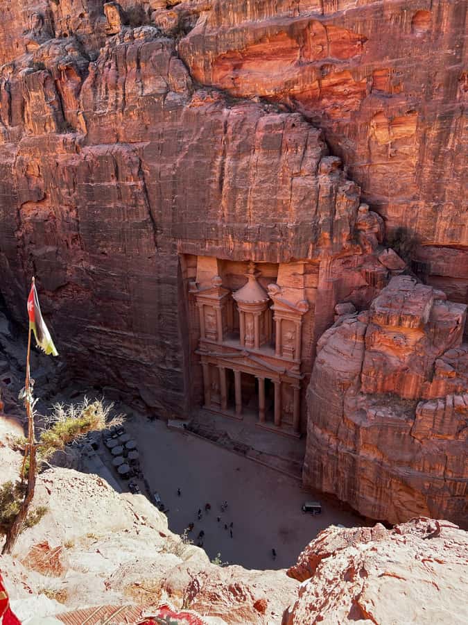 From Amman: Petra & Wadi Rum Private/Group Full Day Tour - From carved stone to Wadi Rum