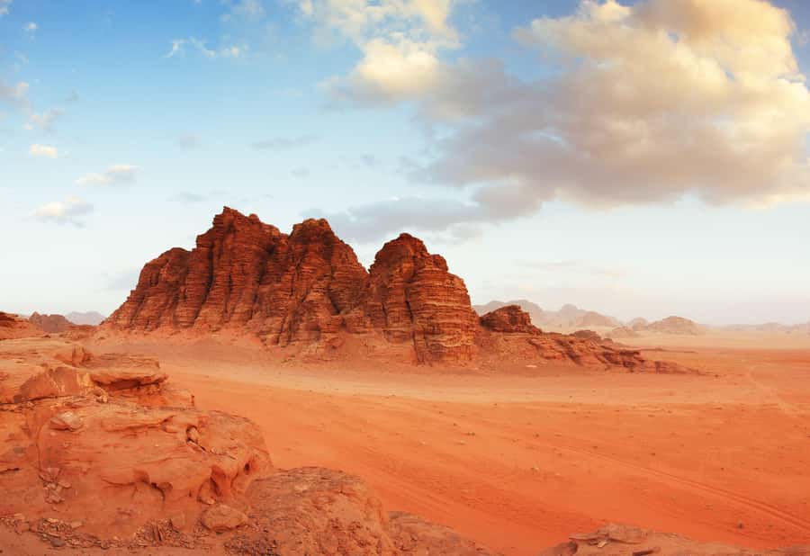 From Amman: Petra & Wadi Rum Private or group Day Tour - The early drive south from Amman