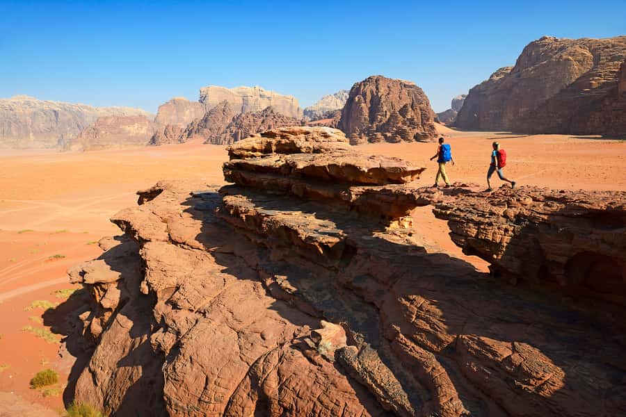 From Aqaba: Jeep Tour to Wadi Rum Desert - The guide and driving issue