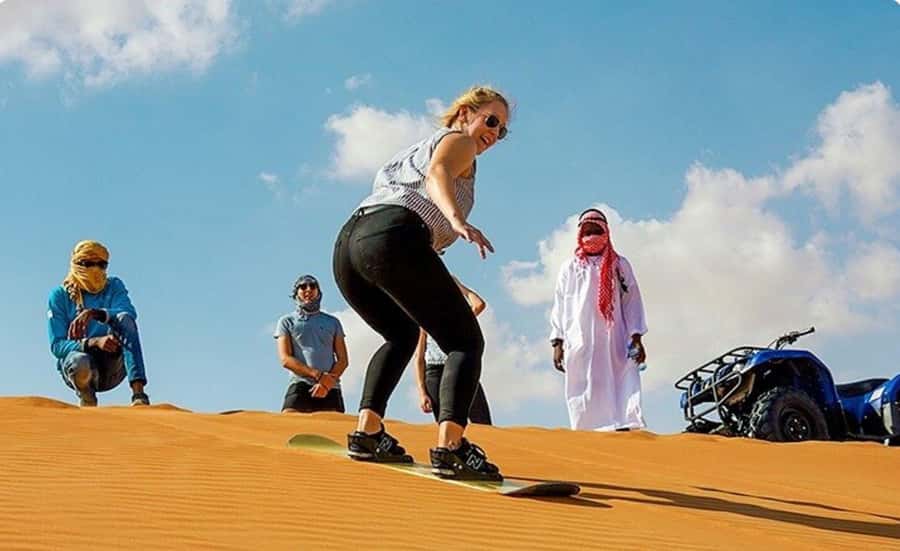 From Doha: Inland Sea Desert Safari with All Activities - The desert camp adds a quiet pause