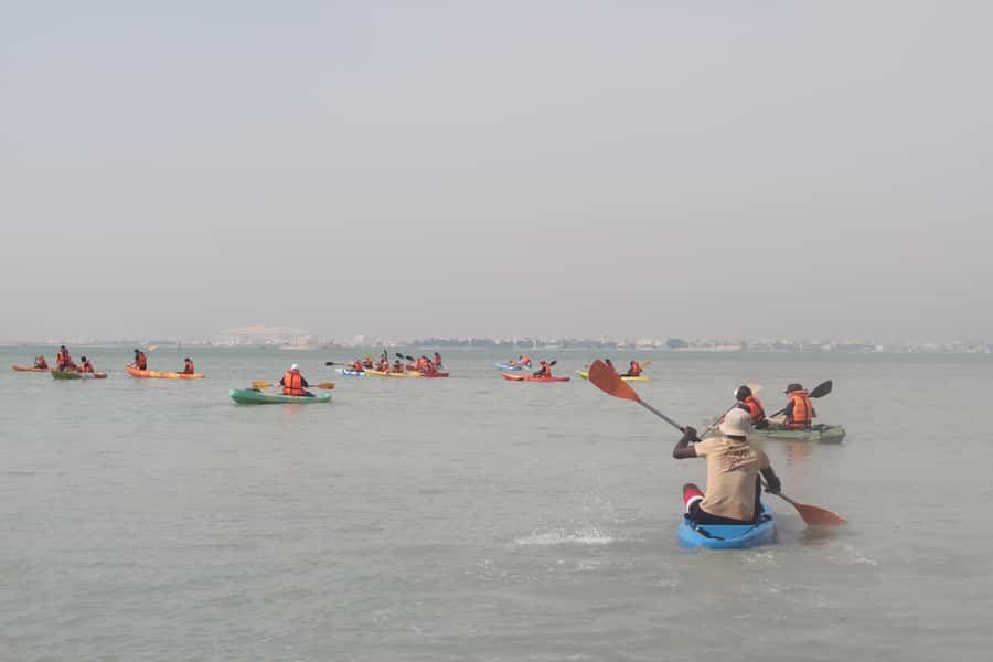 From Doha: Mangroves Kayaking Adventure - Paddling into the mangrove channels