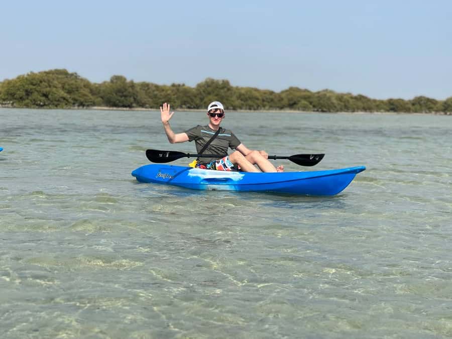 From Doha: Mangroves Kayaking Adventure - Starting with a safety lesson and simple paddling practice