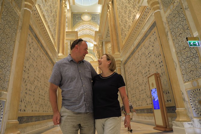 From Dubai To Abu Dhabi: Royal Palace, Grand Mosque &Etihad Tower - Qasr Al Watan: palace rooms without a palace lecture
