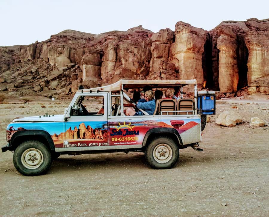 From Eilat: Timna Park Guided Jeep Tour - Solomon Pillars and Timna’s rock shapes
