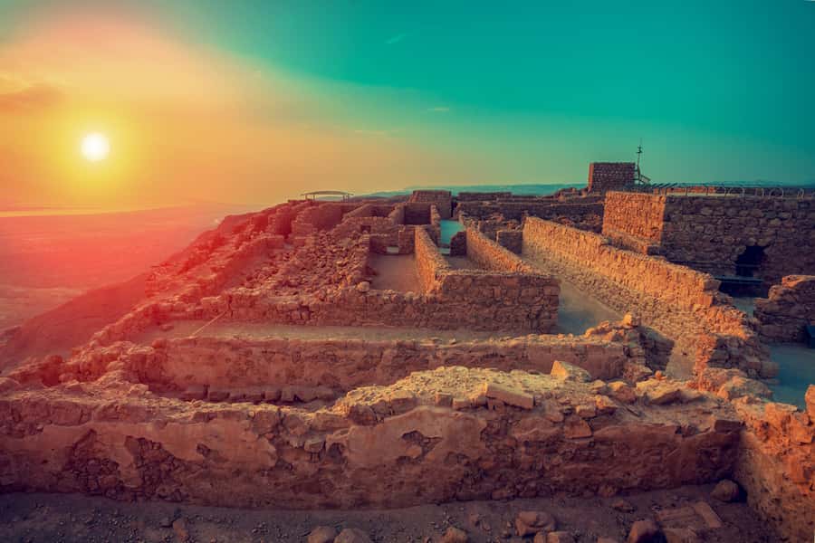 From Jerusalem: Masada&Dead Sea Tour INCLUDING ENTRANCE FEES - From Jerusalem into the Judean Desert