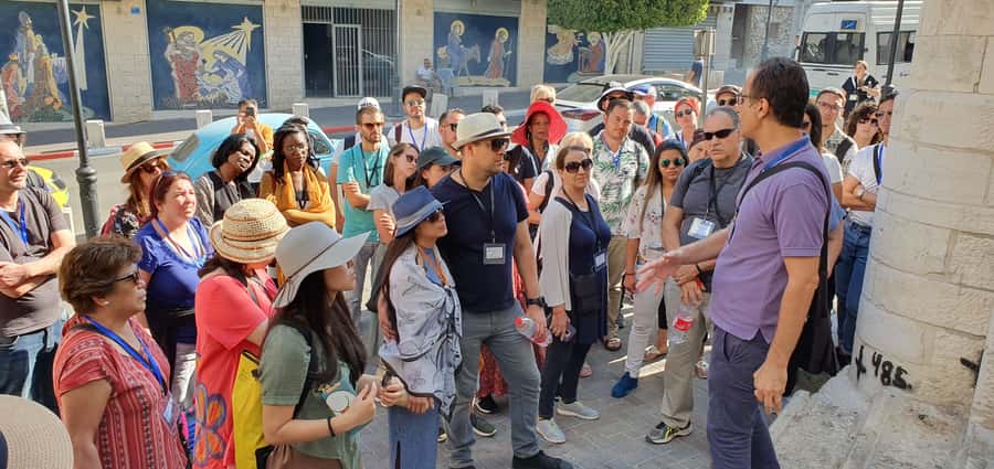 From Jerusalem/Tel Aviv: Bethlehem and Dead Sea Day Tour - Entering Bethlehem’s Old City