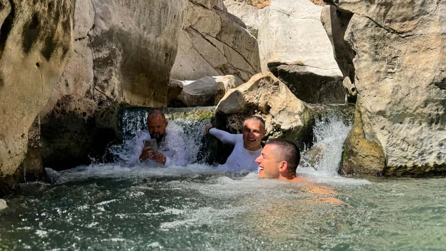 From Muscat: Desert Overnight and Wadi Bani Khalid - A night at Sama Al Wasil or Arabian Oryx Camp