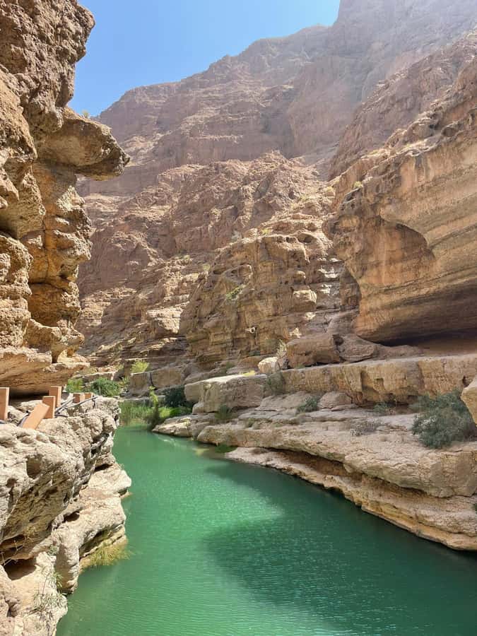 From Muscat: Wadi Shab & Sinkhole Private Tour & Free Lunch - The coastal drive from Muscat to Wadi Shab