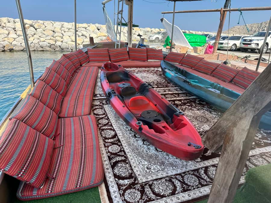 From Ras al Khaimah: Musandam Khasab Day Trip with Transfer - Telegraph Island and Seebi Island swimming stops