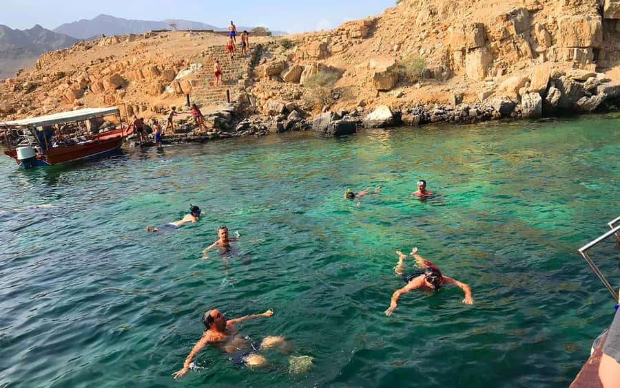 From Ras al Khaimah: Musandam Khasab Day Trip with Transfer - Khasab and the start of the wooden dhow cruise