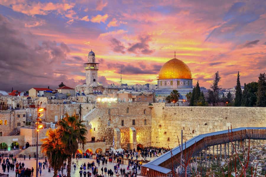 From Tel Aviv: Jerusalem Old City & Dead Sea Guided Day Tour - Mount of Olives: the right opening view