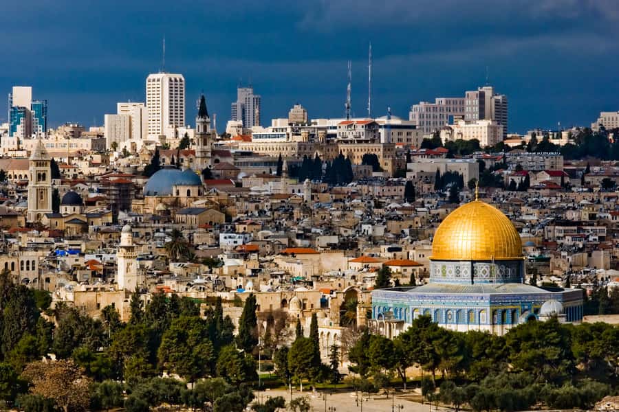 From Tel Aviv: Jerusalem Old & New City Bus Tour - From Tel Aviv to Jerusalem by coach