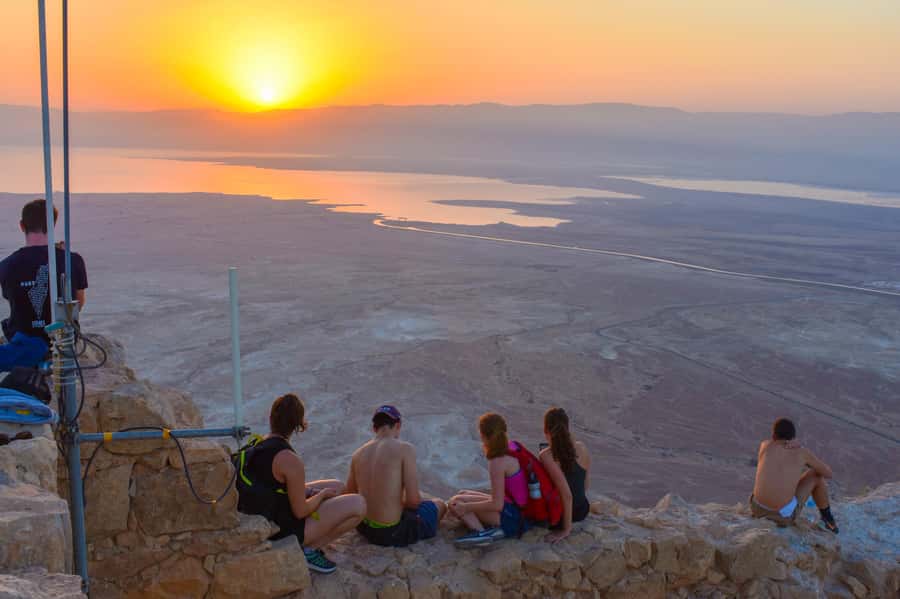 From Tel Aviv: Masada Sunrise, Ein Gedi and Dead Sea Tour - What the Masada climb feels like in real terms